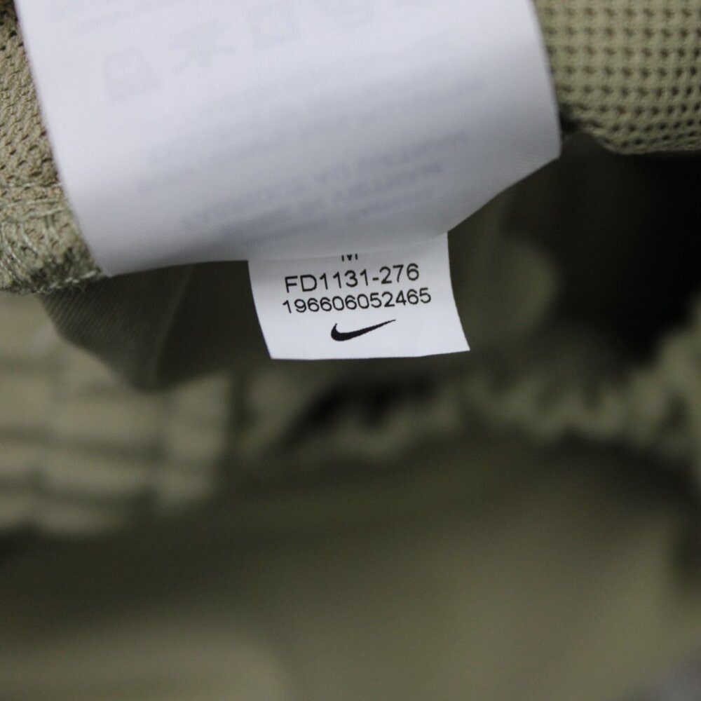 Nike Pants Womens Medium (30x28) Beige Sportswear Swoosh Woven Polyester Joggers - Picture 11 of 12